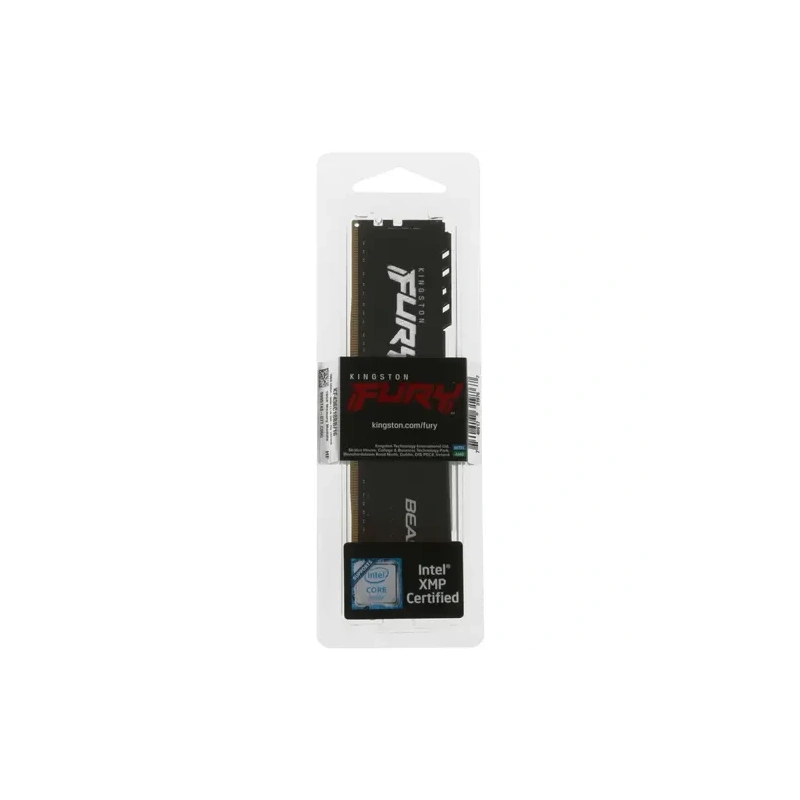 Оперативная память 16 Gb 3600 MHz Kingston FURY Beast Black (KF436C18BB/16)