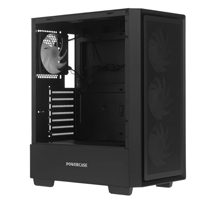Компьютерный корпус Powercase Mistral AY4B ARGB TG Black (CMAYB-A4)