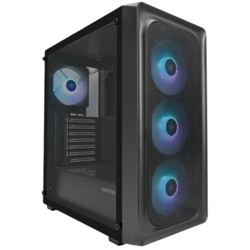 Компьютерный корпус XASTRA A407 4ARGB TG Black (A407-4FC12A)