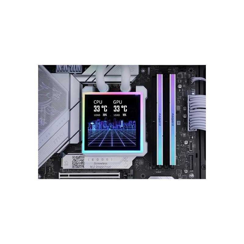 Система жидкостного охлаждения для процессора Lian Li HydroShift II LCD-S 360N White (G89.GHS2LCDS36NW.R0)