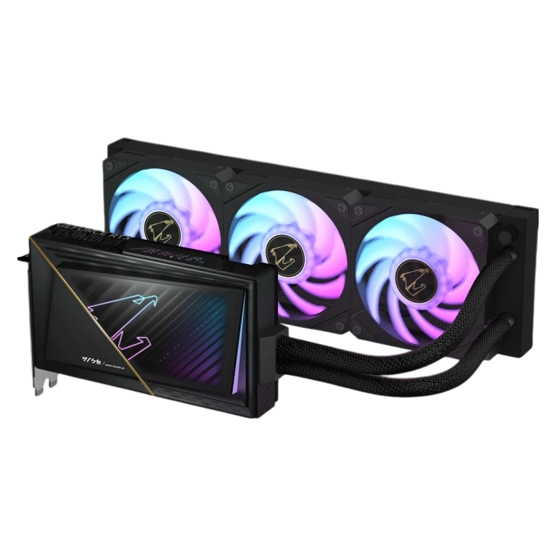 Видеокарта Gigabyte (GV-N5080AORUSX W-16GD) GeForce RTX 5080 16GB XTREME WATERFORCE