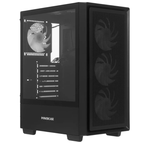 Компьютерный корпус Powercase Mistral AY4B ARGB TG Black (CMAYB-A4)
