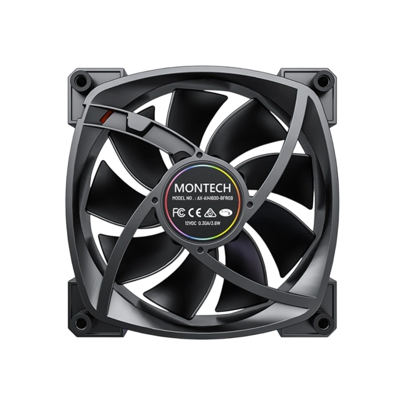 Вентилятор для корпуса Montech AX140 ARGB Black (AX140B) PWM