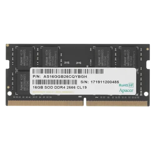 Оперативная память 16 Gb 2666 MHz Apacer ES.16G2V.GNH (AS16GGB26CQYBGH)