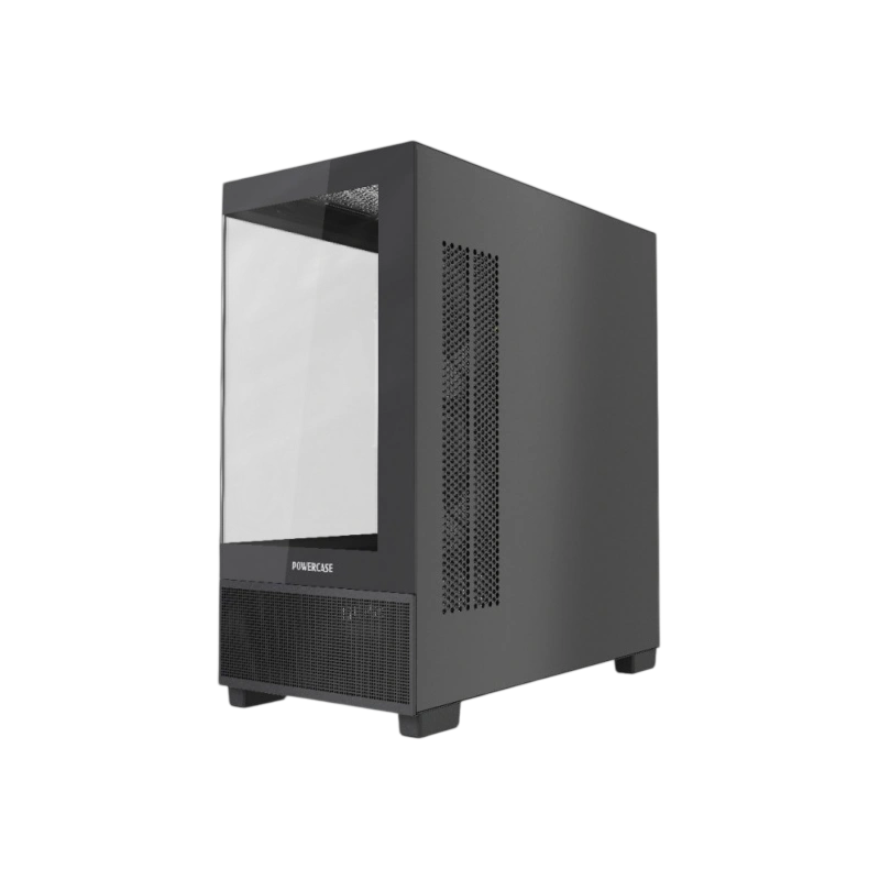 Компьютерный корпус Powercase Vision Micro M3B TG ARGB Black (CVMMB-A3)