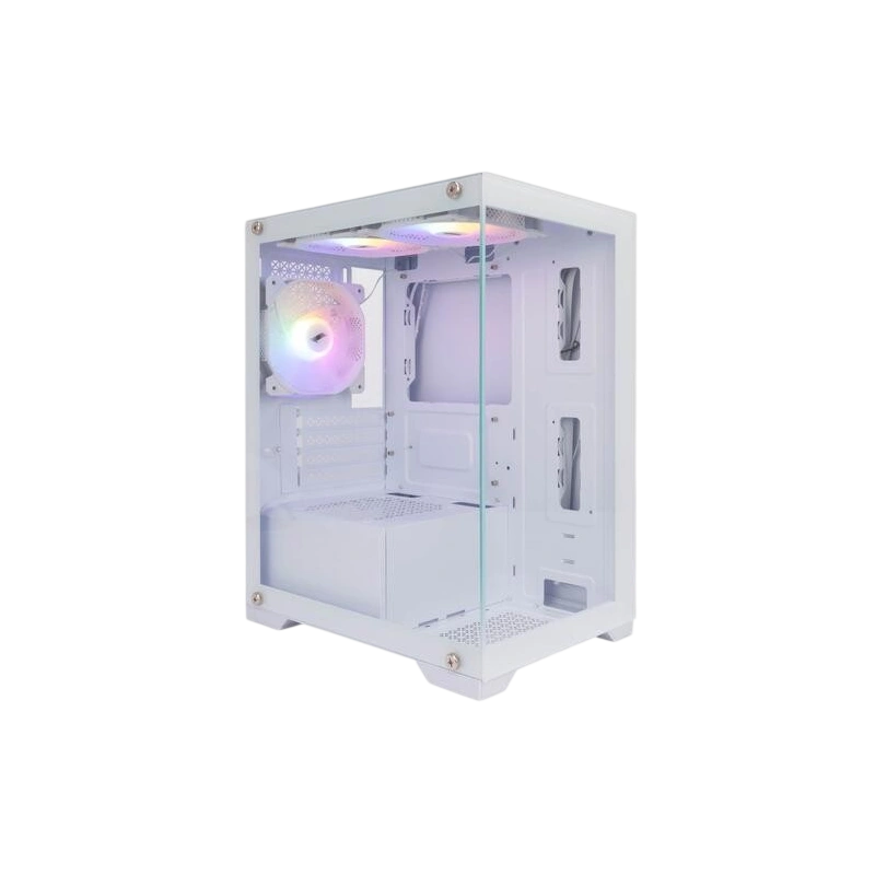 Компьютерный корпус 1STPLAYER MIKU Mi2 LED White (FP_Mi2-WH-3F1-W)