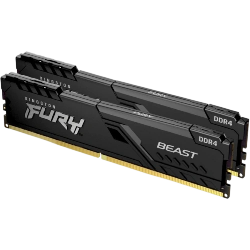 Оперативная память 64 Gb 3600 MHz Kingston FURY Beast Black (KF436C18BBK2/64)