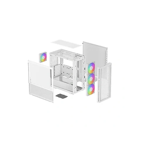 Компьютерный корпус Deepcool CH560 ARGB White (R-CH560-WHAPE4-G-1)
