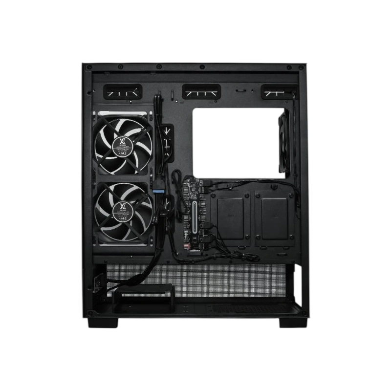 Компьютерный корпус XASTRA Q500 3ARGB-FG-C10-UC ARGB Black (Q500-3FG12A-C10-UC)