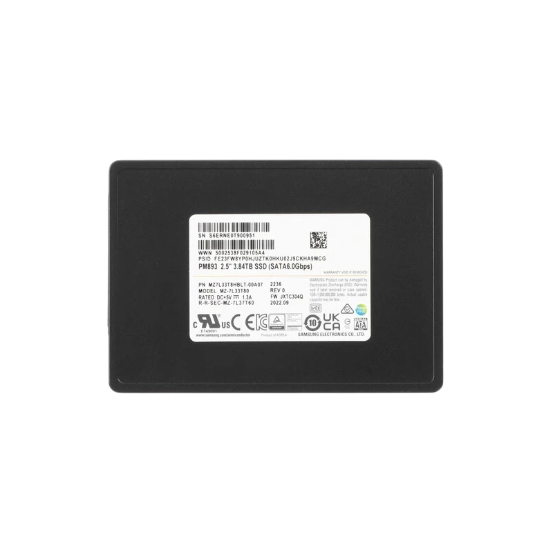 Твердотельный накопитель Samsung 3840 Gb ENTERPRISE (MZ7L33T8HBLT-00A07)