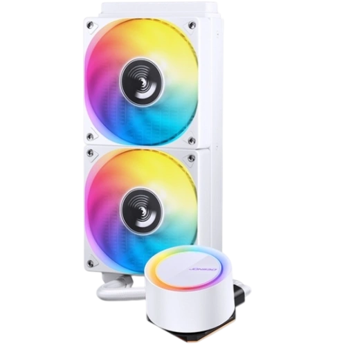Система жидкостного охлаждения для процессора JONSBO TG-240 ARGB White PWM