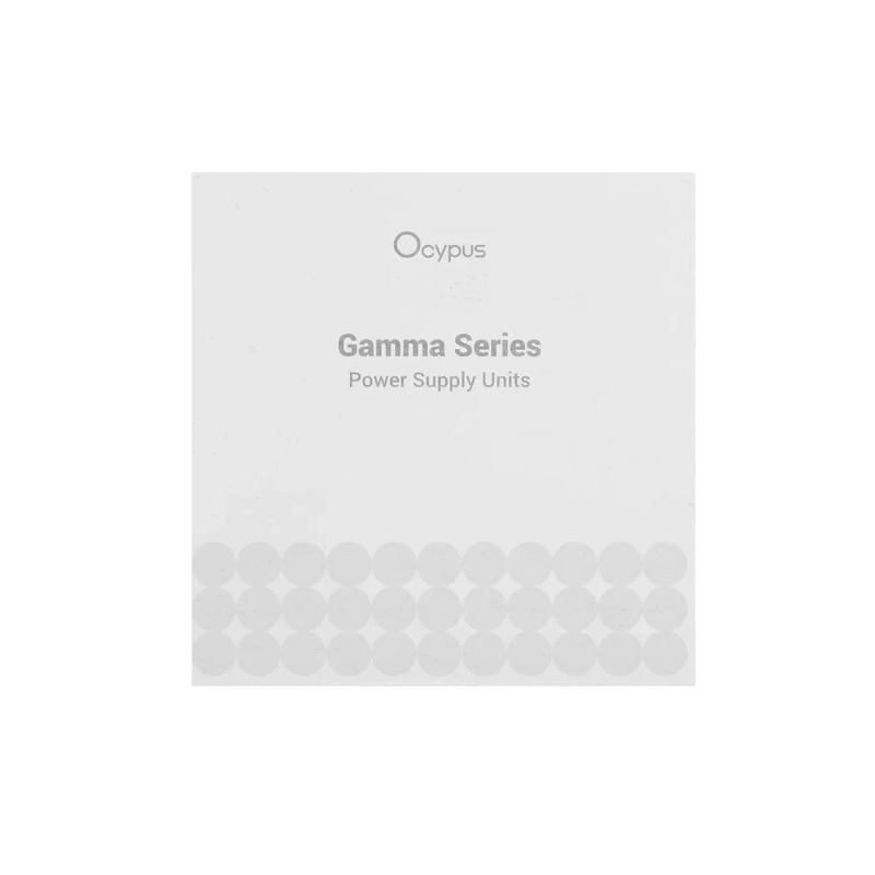 Блок питания Ocypus 650W Gamma P650 (Gamma-P650-W1HDBK024X-EU)