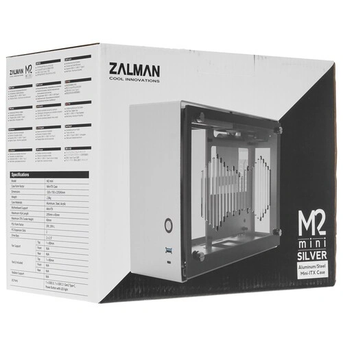 Компьютерный корпус Zalman M2 MINI SILVER документация