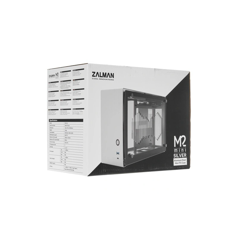 Компьютерный корпус Zalman M2 MINI SILVER документация
