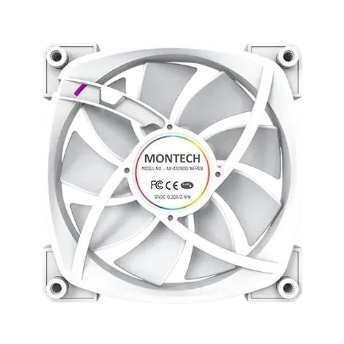 Вентилятор для корпуса Montech AX120 ARGB White (AX120W) PWM