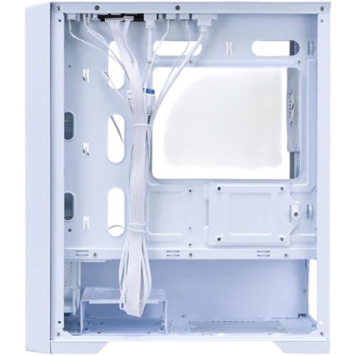 Компьютерный корпус 1STPLAYER TRILOBITE T4-G GLASS FRGB White (T4-G-WH-4F1-W)