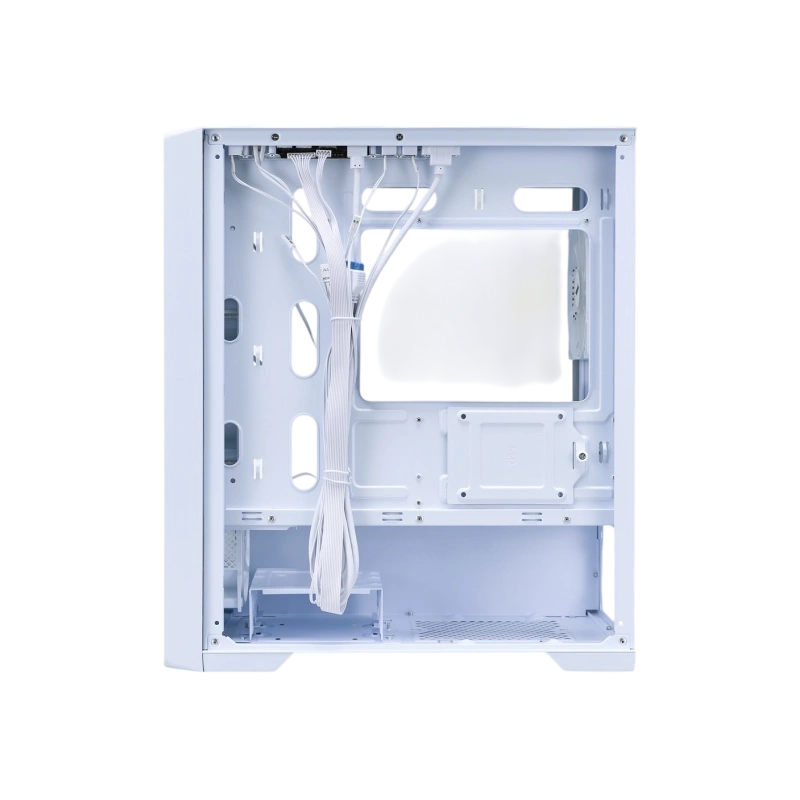 Компьютерный корпус 1STPLAYER TRILOBITE T4-G GLASS FRGB White (T4-G-WH-4F1-W)