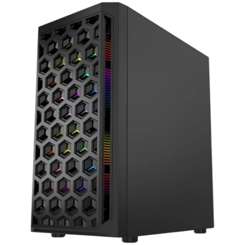 Компьютерный корпус Powercase Mistral Micro T3B Black (CMIMTB-L3)