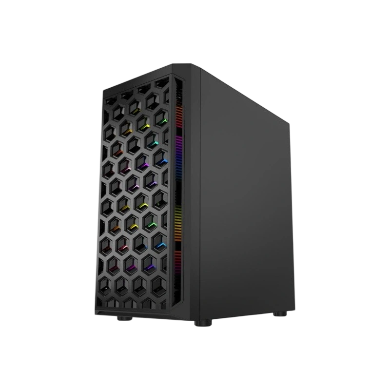 Компьютерный корпус Powercase Mistral Micro T3B Black (CMIMTB-L3)