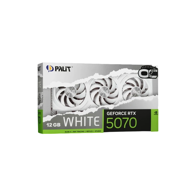 Видеокарта Palit (NE75070U19K9-GB2050W) GeForce RTX 5070 12GB White OC