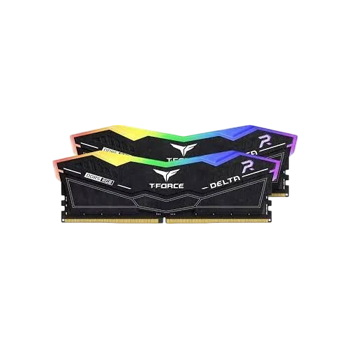 Оперативная память 32 Gb 6400 MHz Team Group T-FORCE DELTA RGB Black (FF3D532G6400HC32ADC01)