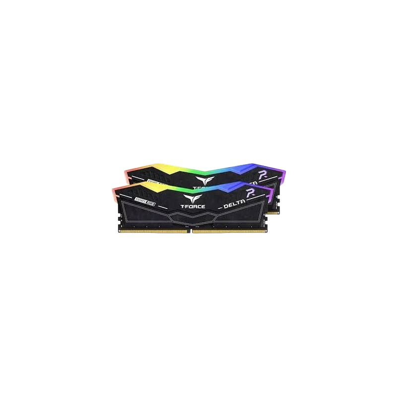 Оперативная память 32 Gb 6400 MHz Team Group T-FORCE DELTA RGB Black (FF3D532G6400HC32ADC01)