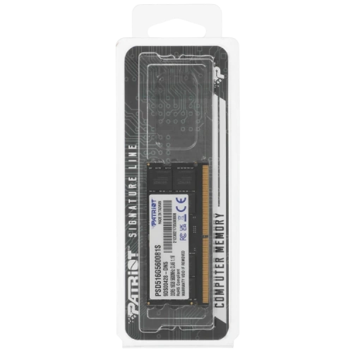 Оперативная память 16 Gb 5600 MHz PATRIOT Signature Line (PSD516G560081S)