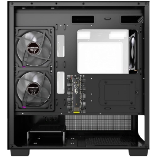 Компьютерный корпус Powercase Vision Micro S4B TG ARGB Black (VMMSHB-A3)