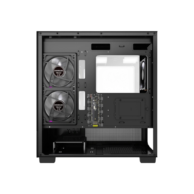 Компьютерный корпус Powercase Vision Micro S4B TG ARGB Black (VMMSHB-A3)