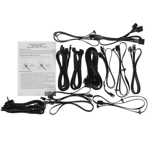 Блок питания MSI 850W MPG A850G (306-7ZP7B11-CE0) 16 Pin (PCIe 5.0 Connector Cable Details)