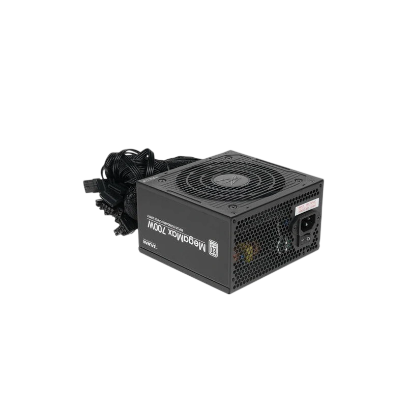 Блок питания Zalman 700W MEGAMAX (ZM700-TXII) документация, кабельные стяжки, комплект крепежа