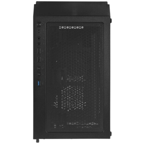 Компьютерный корпус 1STPLAYER FIREBASE X4-M TG LED Black (X4-M-BK-2F1P-1F1)
