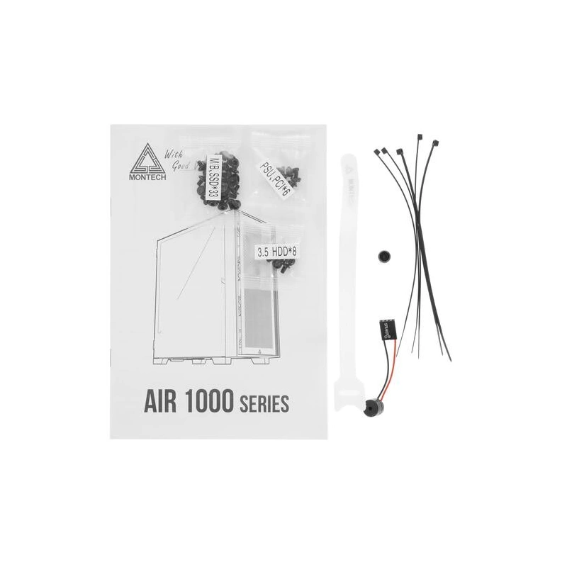 Компьютерный корпус Montech AIR 1000 LITE White (AIR1000LW)