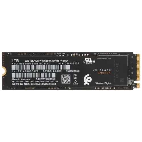 Твердотельный накопитель Western Digital 1000 Gb Black (WDS100T2X0E)