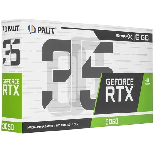 Видеокарта Palit (NE63050018JE-1072F) GeForce RTX 3050 6GB STORMX V1