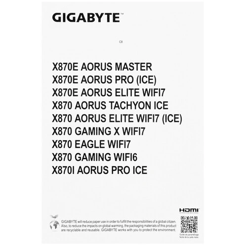 Материнская плата Gigabyte X870E AORUS ELITE WIFI7 документация