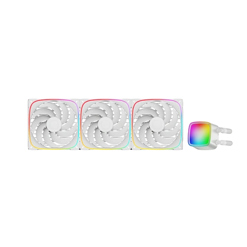 Система жидкостного охлаждения для процессора Geometric Future Eskimo Pro 420 ARGB White (1C253W0421000)