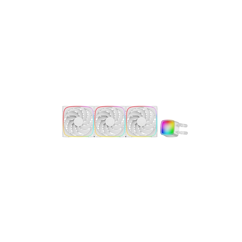 Система жидкостного охлаждения для процессора Geometric Future Eskimo Pro 420 ARGB White (1C253W0421000)