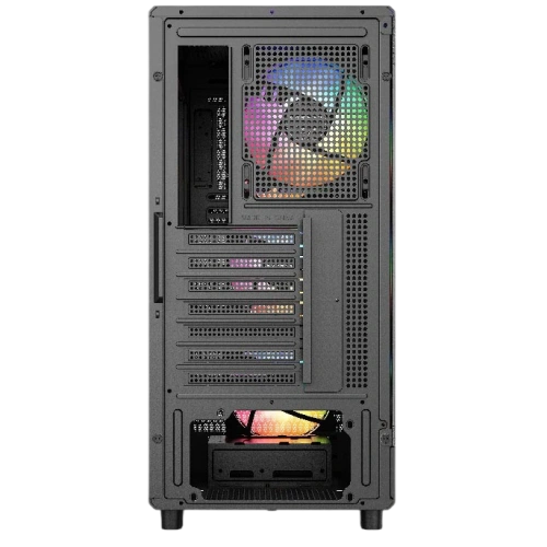 Компьютерный корпус Powercase Mistral PA5B FRGB TG Black (CMOAB-L4)