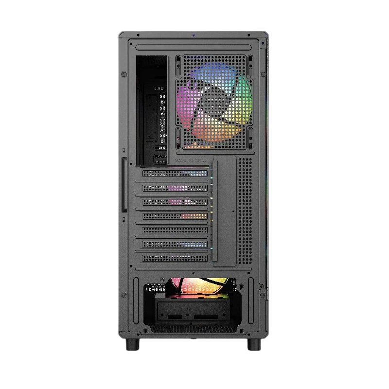Компьютерный корпус Powercase Mistral PA5B FRGB TG Black (CMOAB-L4)