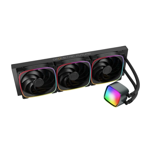 Система жидкостного охлаждения для процессора Geometric Future Eskimo Pro 420 ARGB Black (1C253B0421000)