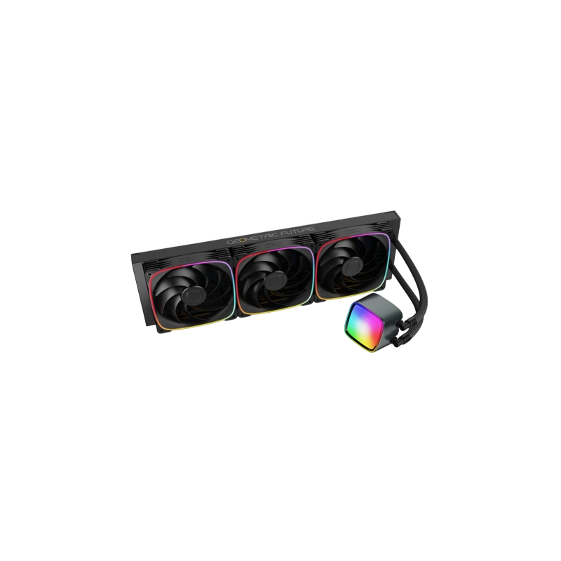 Система жидкостного охлаждения для процессора Geometric Future Eskimo Pro 420 ARGB Black (1C253B0421000)