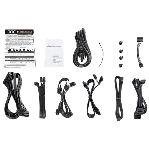 Блок питания Thermaltake 750W TOUGHPOWER GF3 ARGB (TTP-750AH3FSG-3) (PS-TPD-0750F4FAGE-1) 16 Pin (PCIe 5.0 Connector Cable Details) комплект кабелей, комплект крепежа