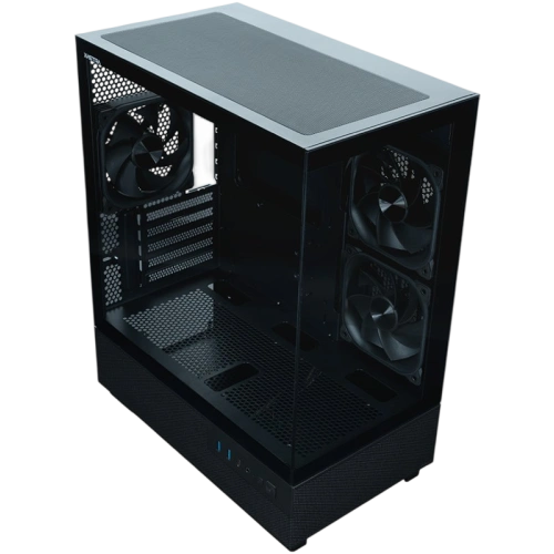 Компьютерный корпус XASTRA Q400M 3ARGB-FG-C6-UC ARGB Black (Q400M-3FG12A-C6-UC)