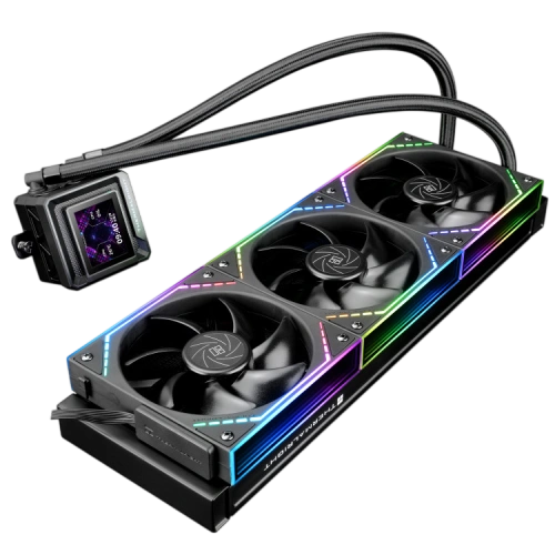 Система жидкостного охлаждения для процессора Thermalright Frozen Warframe SE 360 ARGB Black V2 (TRFWSE360ABV2)