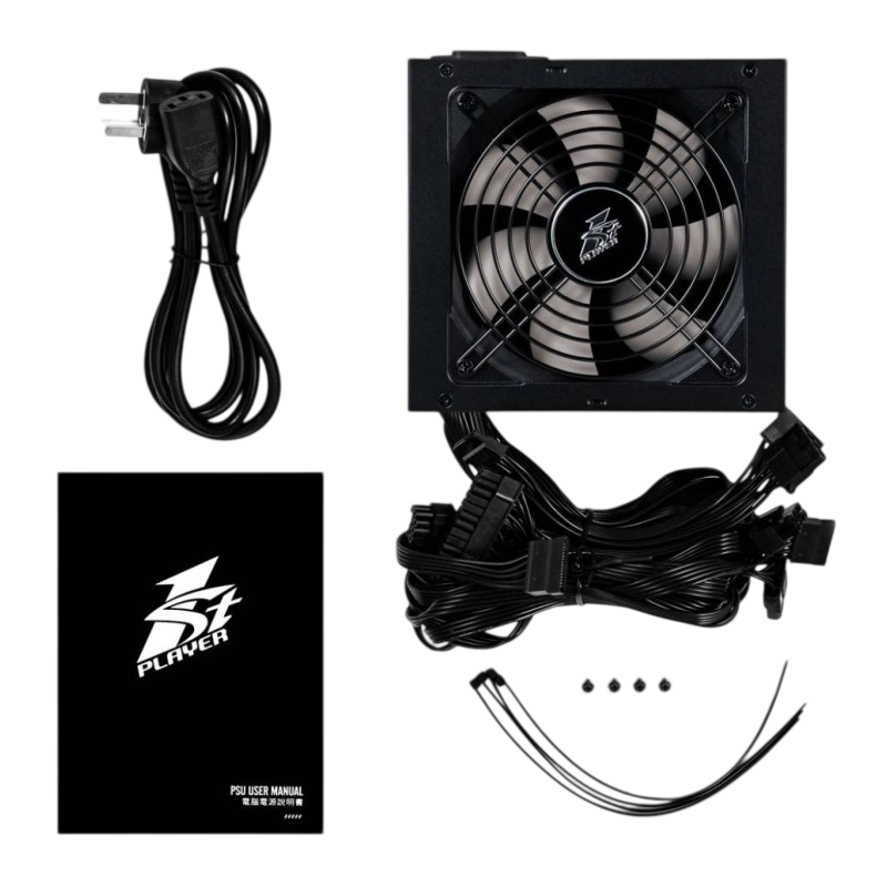 Блок питания 1STPLAYER 700W DK PREMIUM Black (PS-700AX)