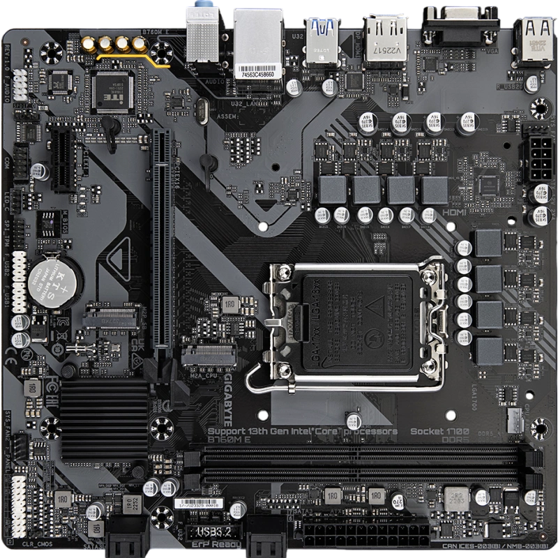 Материнская плата Gigabyte B760M E