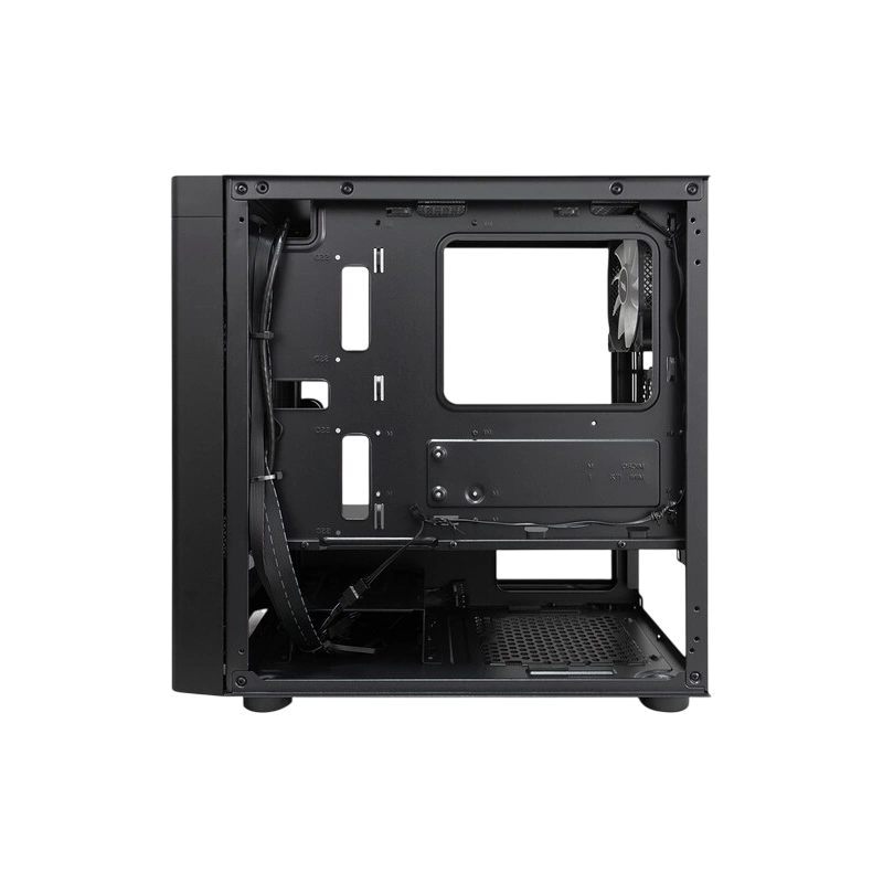 Компьютерный корпус 1STPLAYER DK D3-B LED Black (D3-B-BK-2F1P-1F1)