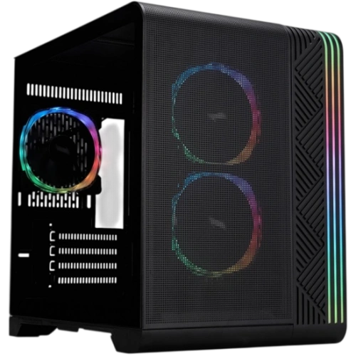 Компьютерный корпус 1STPLAYER VT5 ARGB Black (VT5-BK-3FS7)