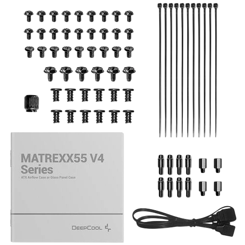Компьютерный корпус Deepcool MATREXX 55 V4 RGB Black (R-MATREXX55-BKADA4-G-4)